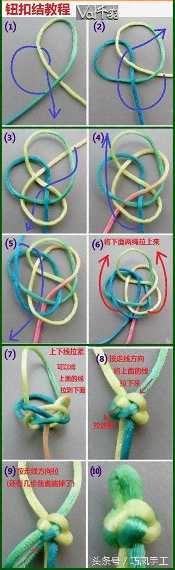 中國結打法|「中國結藝」30種繩結的打法和用途